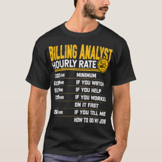 Camiseta Acc do Pesquisador de Faturamento de Taxa Horária 