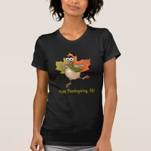 Camiseta Acção de graças do canadense de TURQUIA