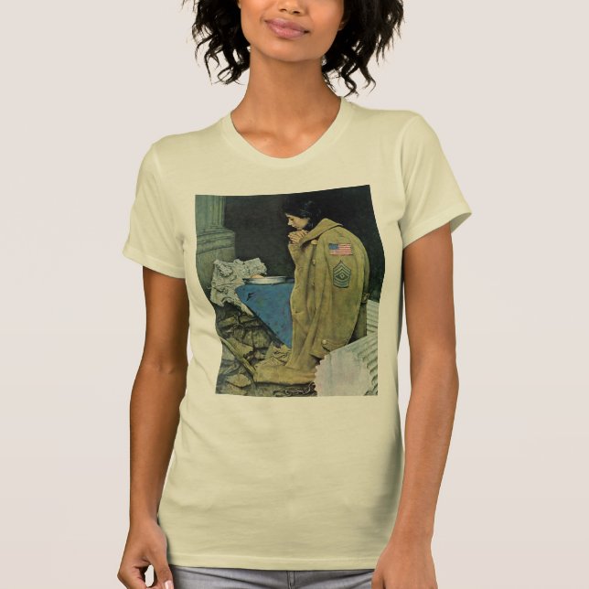 Camiseta Acção de graças do refugiado (Frente)