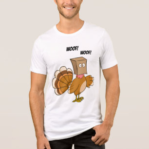 Camiseta Acção de graças dos desenhos animados do