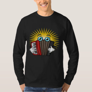 Camiseta Accordion Design Para Acordeonista De Música
