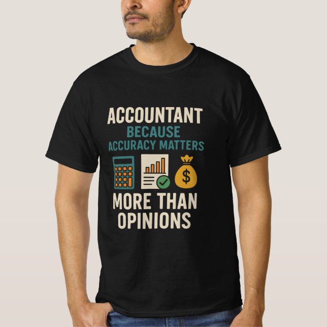 Camiseta Accountant Accuracy (Frente)