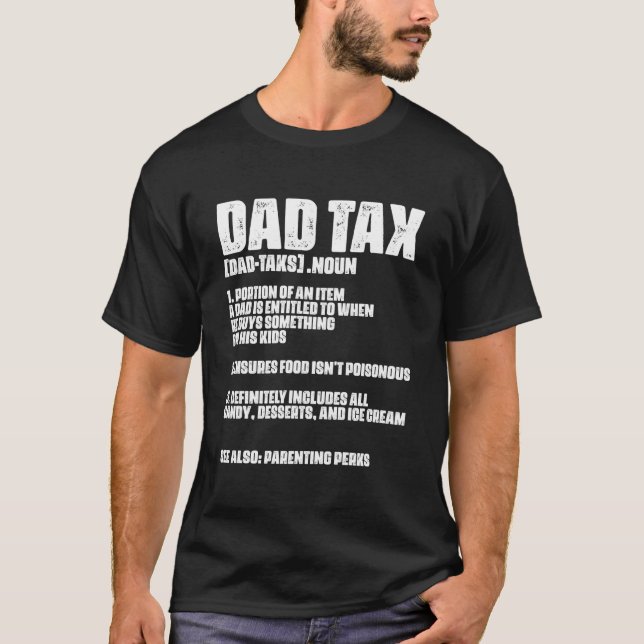 Camiseta Accountant Tax Dad Bookkeeper Balance Audit Tax In (Frente)
