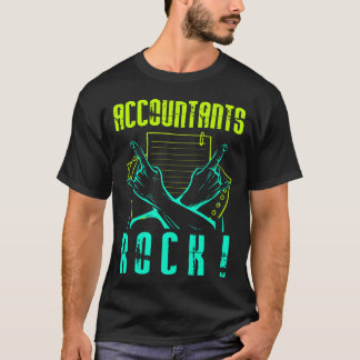 Camiseta Accountants Rock Accountinga Season Numbers funny