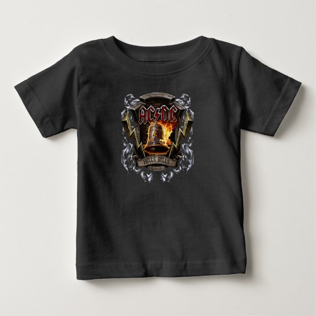 Camiseta ACDC Ajuda os Sinos de Camisa-T Personalizados (Frente)