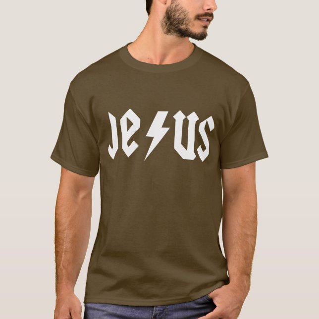 Camiseta ACDC Jesus (Frente)