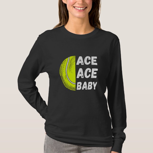 Camiseta Ace Ace Baby Tênis (Frente)