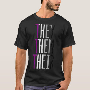Camiseta Ace Asexual Eles Têm Seu Orgulho Não-Binário P