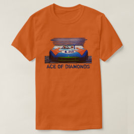 Camiseta ACE de dois lados de diamantes