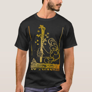 Camiseta Ace de Vintage Tarot Card Sticks Ace