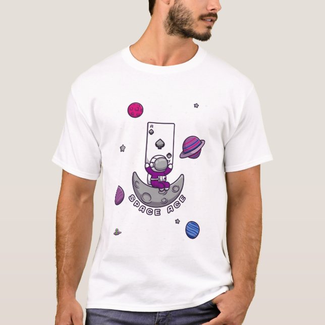 Camiseta Ace espacial (Frente)