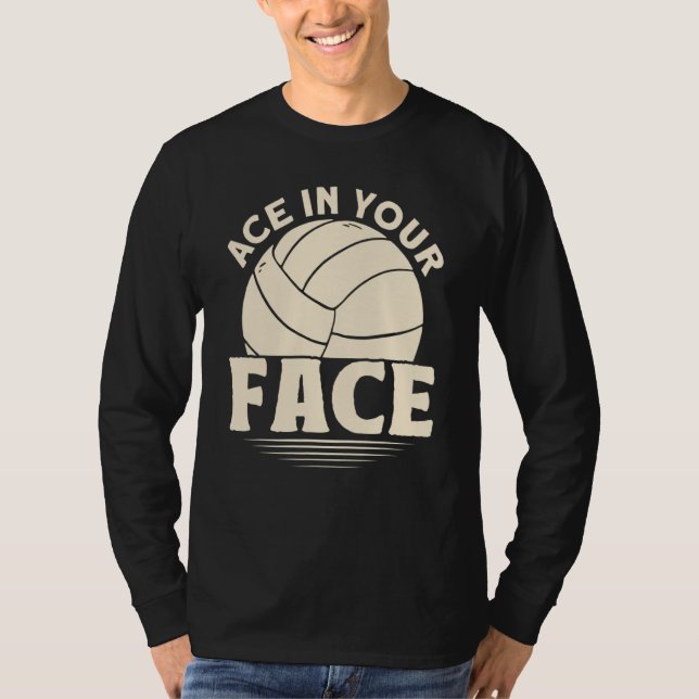 Camiseta Ace Na Sua Cara Voleibol (Frente)
