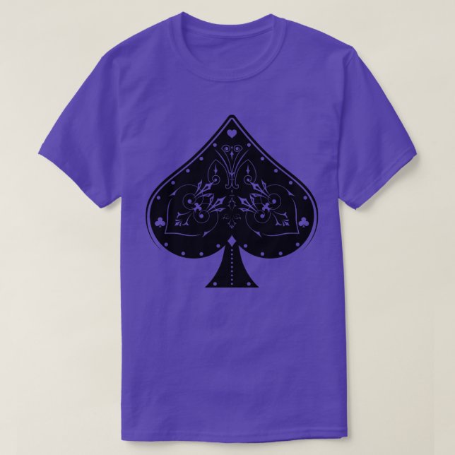 Camiseta Ace Spades Tocando Traje (Frente do Design)