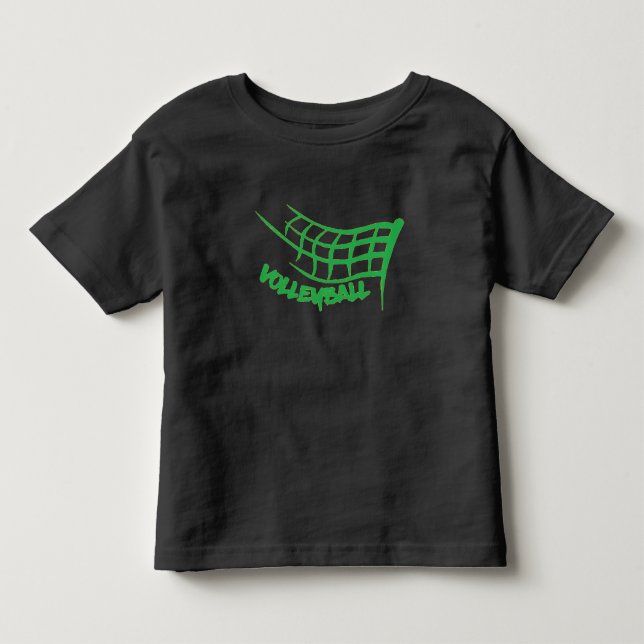 Camiseta Ace! Tee de Voleibol Infantil (Frente)