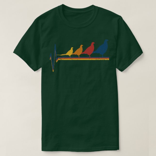 Camiseta Aceh Pheasant (Frente do Design)