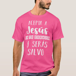 Camiseta Aceita Jesus Em Seu Coração aje Cristãos Deus Sp
