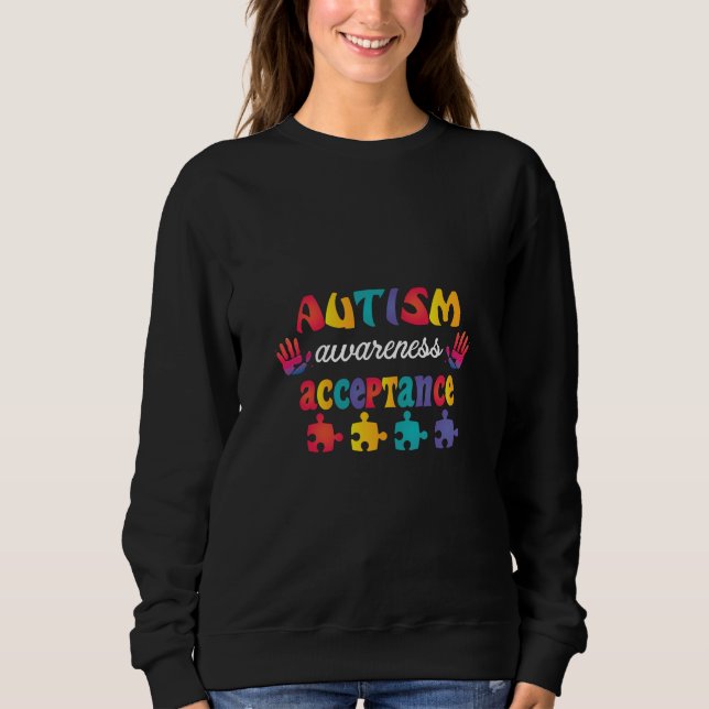 Camiseta Aceitação de Consciência Autismo (Frente)
