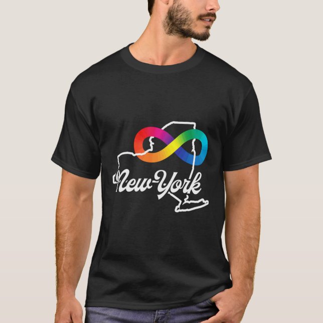 Camiseta Aceitação do Autismo de Nova Iorque (Frente)
