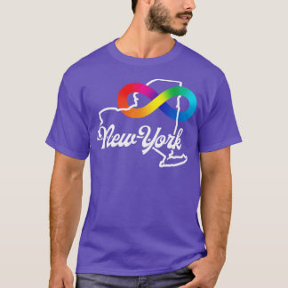 Camiseta Aceitação do Autismo de Nova Iorque