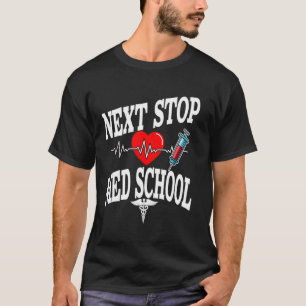 Camiseta Aceitação na Faculdade de Medicina Estudante de Me