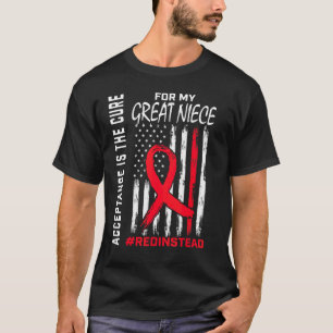Camiseta Aceitação Redundante Em Vez De Vermelho Em Vez De 