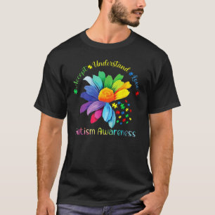 Camiseta Aceitação Suporte Autismo Amor