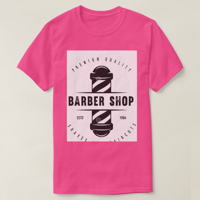 CAMISETA ACEITAÇÕES DE BARBER COM BOA QUALIDADE (Frente do Design)