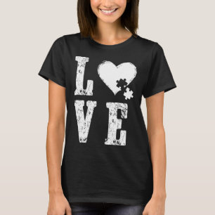 Camiseta Aceitar Amor Compreender Autismo Suporta Autismo E