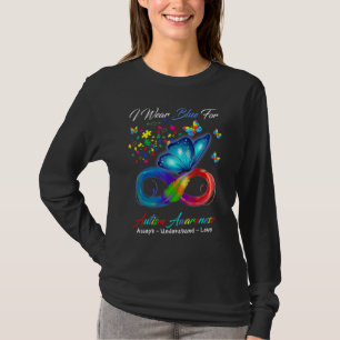 Camiseta Aceitar Compreender Ama Borboleta Infinita Autismo