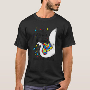 Camiseta Aceitar o Adaptar Advocate Autismo Elefante Au