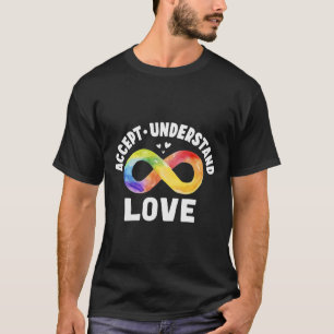 Camiseta Aceite Compreender A Consciência Do Autismo Atrás 