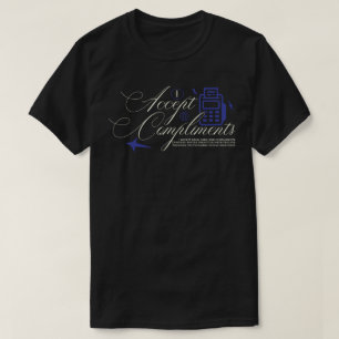 Camiseta Aceito elogios