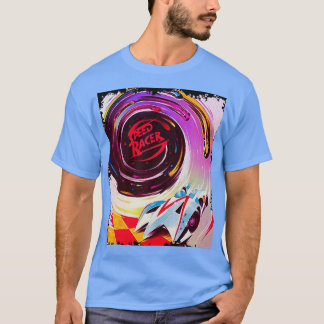 Camiseta acelerador de velocidade retrô