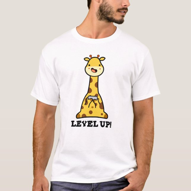 Camiseta Acelere o Funny Giraffe Pun (Frente)