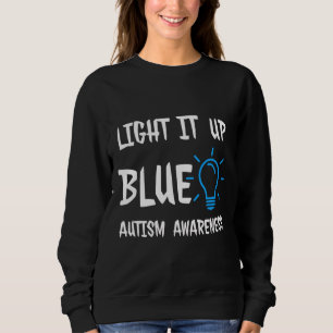 Camiseta Acenda Azul Para Sensibilização Autismo 69