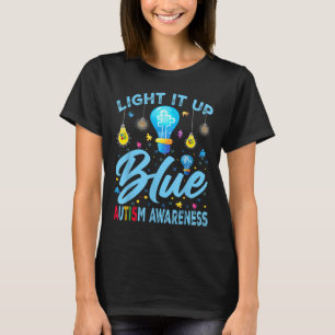 Camiseta Acenda-O Autismo Azul