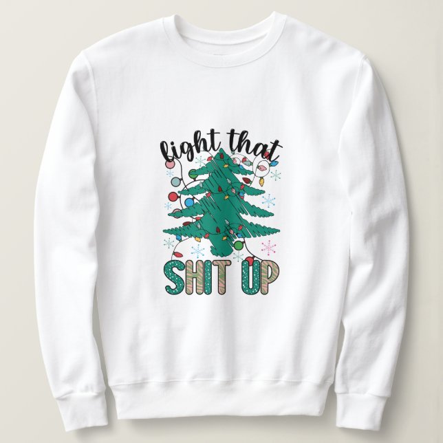 Camiseta Acenda o natal (Frente do Design)