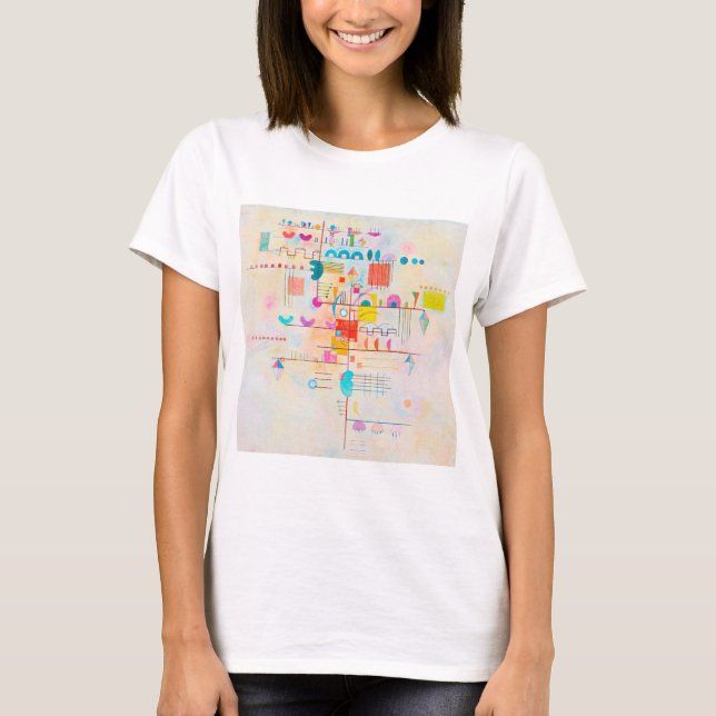 Camiseta Acento Gentil, Wassily Kandinsky (Frente)