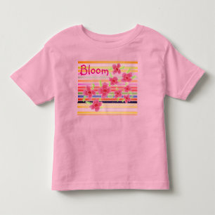 Camiseta Acentos Florais Rosa