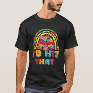 Camiseta Acertava que Pinata Rainbow Cinco De Mayo me dava