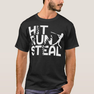 Camiseta Acerte Corra Roube Amor Softbol Esportes Amante