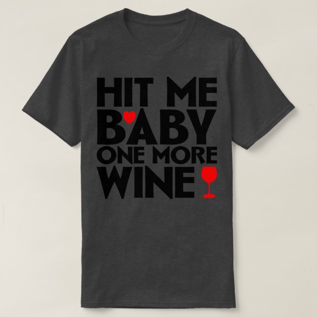 Camiseta Acerte-me mais um vinho 1 (Frente do Design)