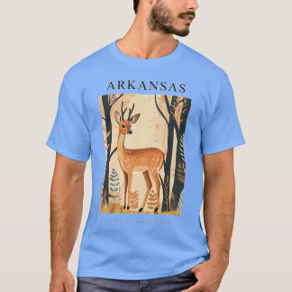 Camiseta Acervo de Whitetated Whitetement - Estado do ARKAN