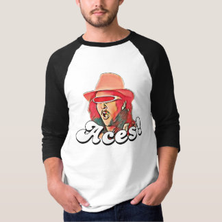 Camiseta Aces: Cor, Logotipo Central