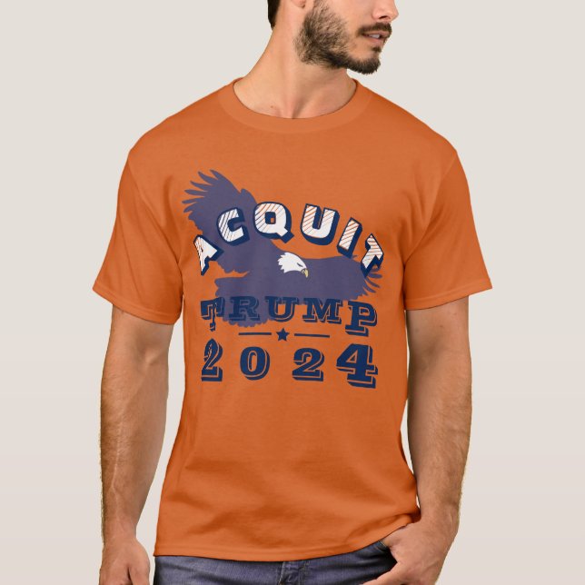 Camiseta Acessar TRUMP 2024 (Frente)