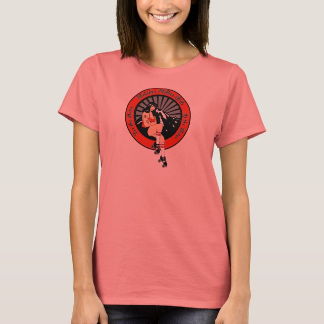 Camiseta Acessibilidade da Roller Girl (Frente)