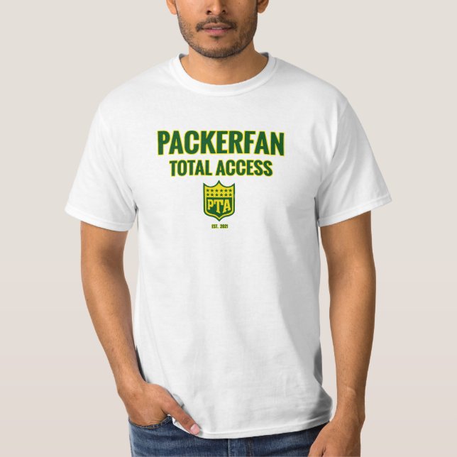 Camiseta Acesso total do Packerfan (Clássico) (Frente)