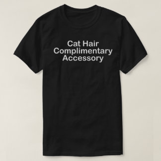 CAMISETA ACESSÓRIO COMPLIMENTAR DE CABELO DE GATO