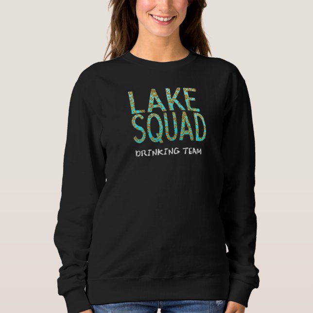 Camiseta Acessório da Equipe de Bebendos do Lago Squad para (Frente)