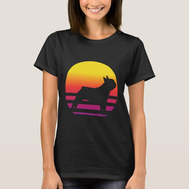 Camiseta Acessórios Cachorro Roupa Cachorro Francês (Frente)